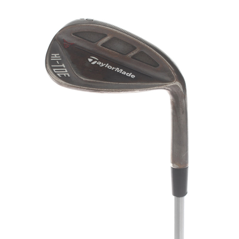 TaylorMade Hi-Toe Steel Mens Right Hand Gap Wedge 50* Standard 9 Bounce Wedge Flex - KBS Hi-Rev 115g