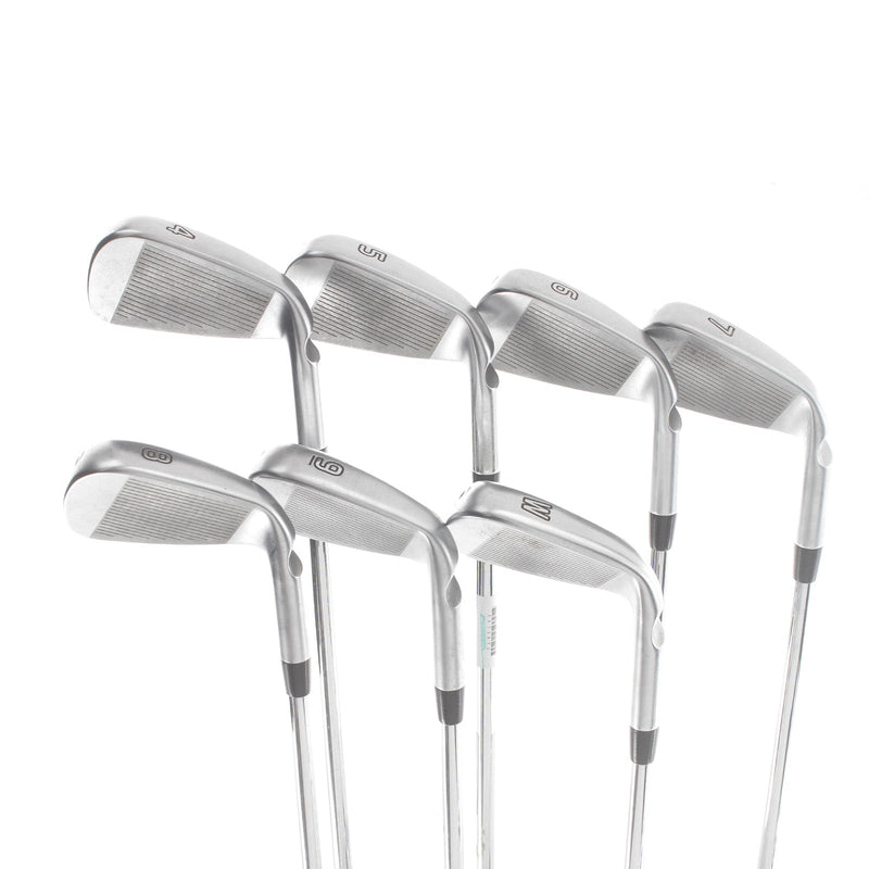 Ping i525 Steel Mens Left Hand Irons 5-PW Stiff - AWT 2.0