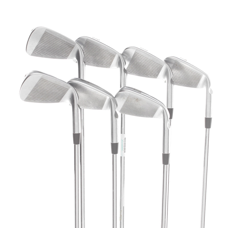 Ping i525 Steel Mens Left Hand Irons 5-PW Stiff - AWT 2.0
