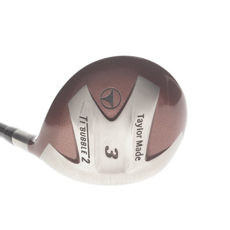 TaylorMade Ti Bubble2 Graphite Mens Right Hand Fairway 3 Wood Regular - Bubble Shaft 2