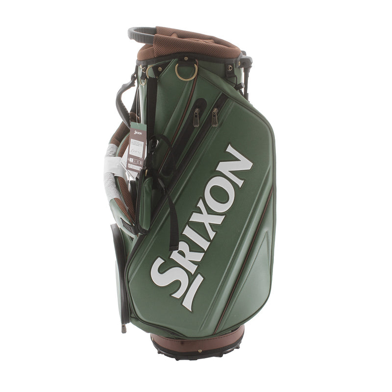 Srixon Tour Stand Bag - Green/Brown/White