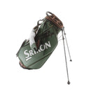 Srixon Tour Stand Bag - Green/Brown/White