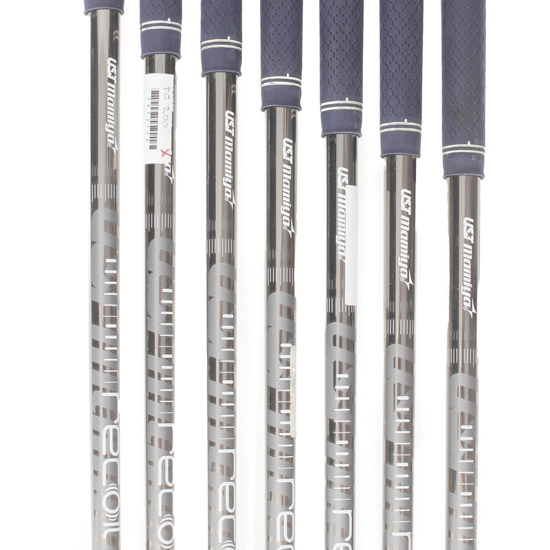 Mizuno JPX 900 hm Graphite Mens Right Hand Irons 4-PW -0.5" 1* Flat Regular - Recoil 95 g