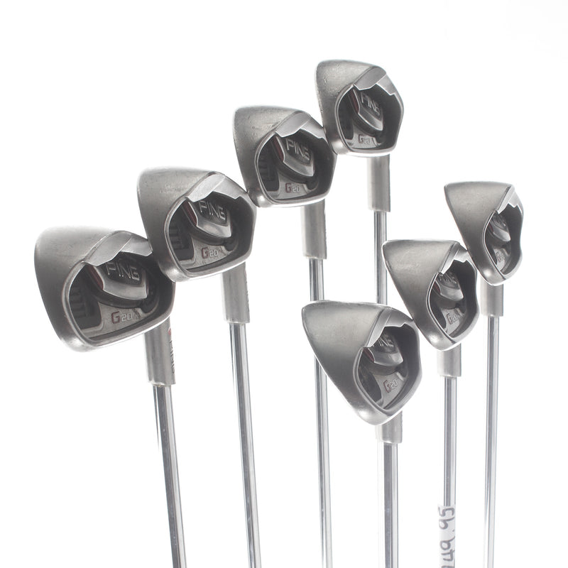 Ping g20 Steel Mens Right Hand Irons 4-PW Regular - Ping CF5