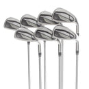 Wilson D-9 Steel Mens Right Hand Irons 6-pw-AW-GW-SW Regular - KBS Max Ultralite