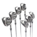 Wilson D-9 Steel Mens Right Hand Irons 6-pw-AW-GW-SW Regular - KBS Max Ultralite
