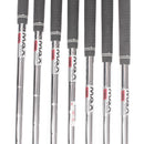 Wilson D-9 Steel Mens Right Hand Irons 6-pw-AW-GW-SW Regular - KBS Max Ultralite