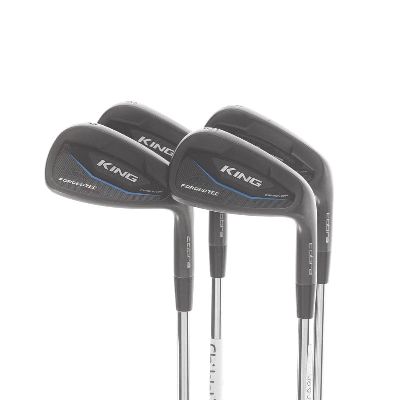 Cobra Forged Tec One Length Steel Mens Right Hand Irons 7-PW Regular - KBS Tour