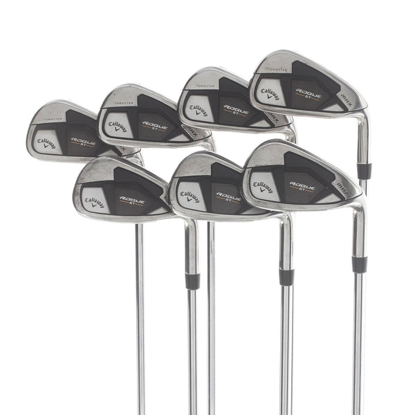 Callaway Rogue Max St Steel Mens Right Hand Irons 4-PW Regular - Elevate 95g
