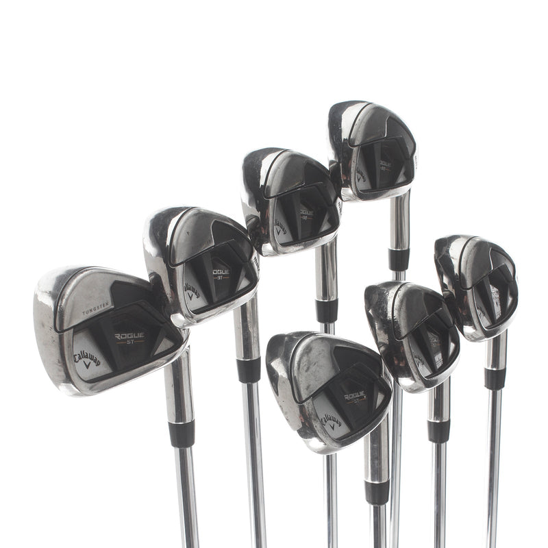 Callaway Rogue Max St Steel Mens Right Hand Irons 4-PW Regular - Elevate 95g