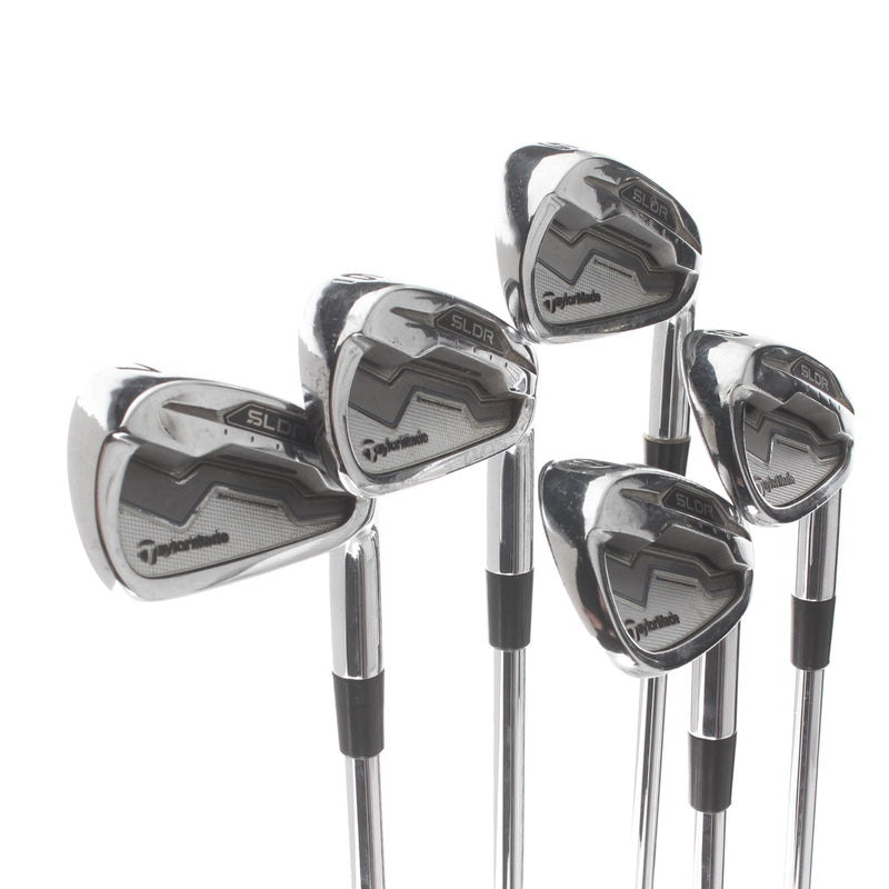 TaylorMade SLDR Steel Mens Right Hand Iron 5-9 Regular - KBS Tour C-Taper90g