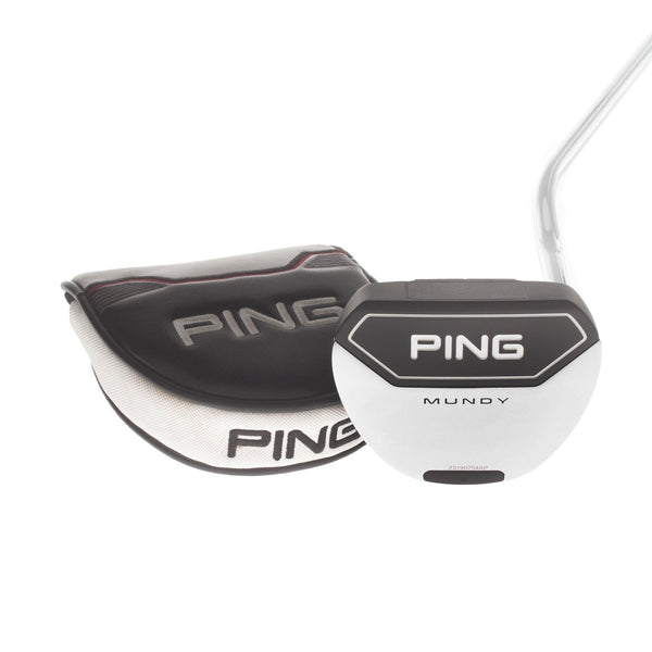 Ping Mundy Mens Right Hand Putter 35" Mallet Steel - Golf Pride Pistol