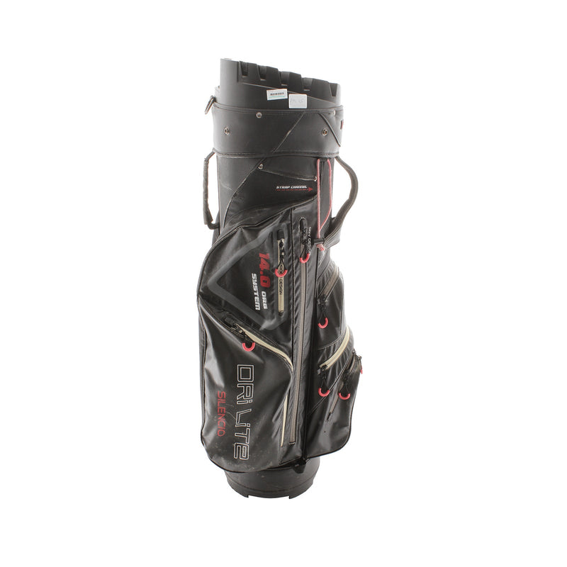 Big Max 14-Org System Cart Bag - Black/Red