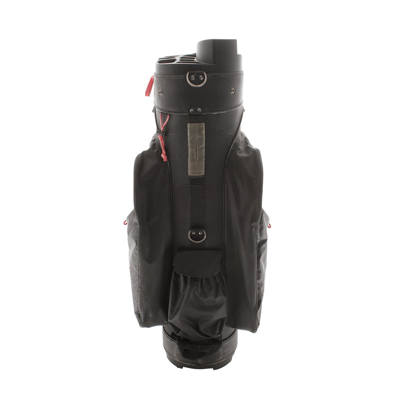 Big Max 14-Org System Cart Bag - Black/Red
