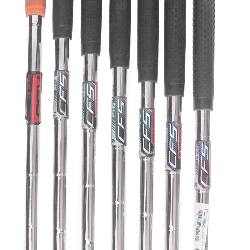 Ping Ping-1 Steel Mens Right Hand Irons 4-PW Blue Dot 1* Upright Stiff - CFS Distance