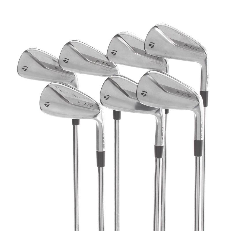 TaylorMade P-770 Steel Mens Right Hand Irons 4-PW Stiff - KBS Tour 120g