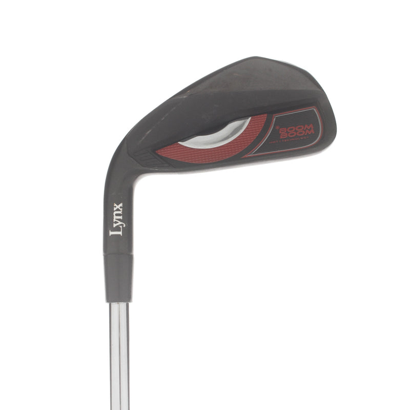 Lynx Boom Boom Steel Mens Left Hand 4 Iron 22* Stiff - NS Pro 80g