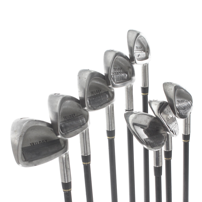 John Letters Trilogy Graphite Mens Right Hand Irons 3-SW Regular - Graphite