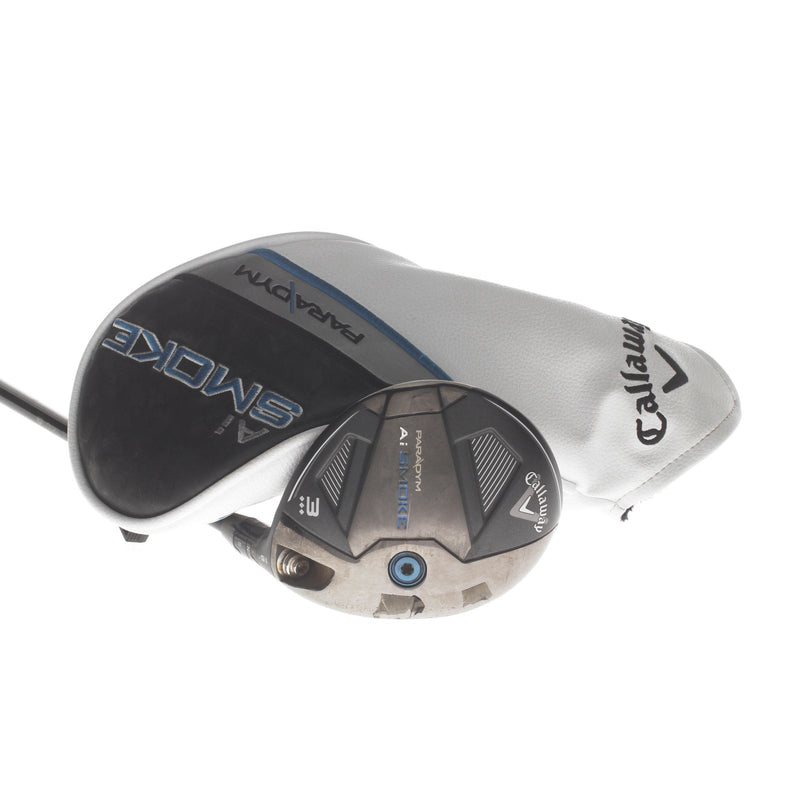 Callaway Paradym Ai-Smoke Graphite Mens Right Hand Fairway 3 Wood 15* Extra Stiff - Hzrdus 70g