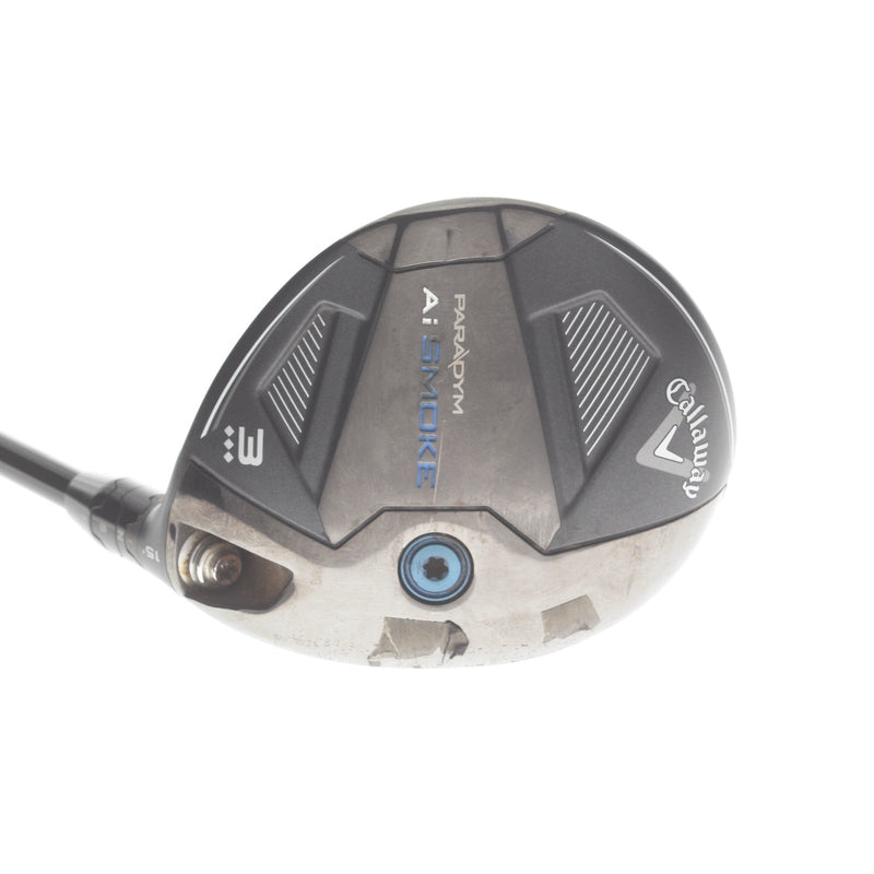 Callaway Paradym Ai-Smoke Graphite Mens Right Hand Fairway 3 Wood 15* Extra Stiff - Hzrdus 70g