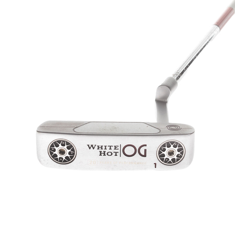 Odyssey White Hot OG Mens Right Hand Putter 34" Blade Graphite/Steel - Odyssey