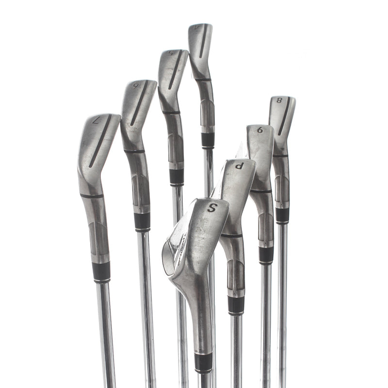 TaylorMade Stealth Irons 4-SW Steel Mens Right Hand Standard Extra Stiff - KBS Tour