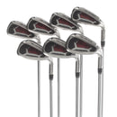 TaylorMade Burner Superlaunch Steel Mens Right Hand Irons 4-PW Regular - steel