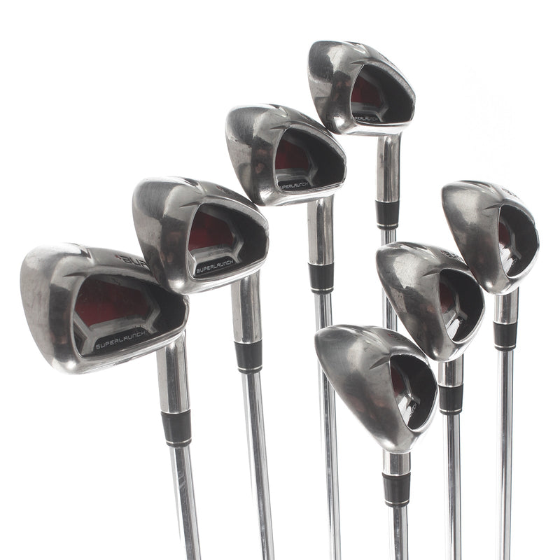 TaylorMade Burner Superlaunch Steel Mens Right Hand Irons 4-PW Regular - steel