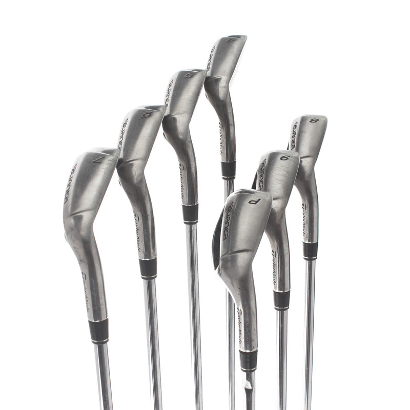 TaylorMade Burner Superlaunch Steel Mens Right Hand Irons 4-PW Regular - steel