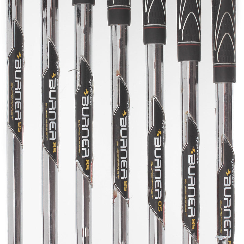 TaylorMade Burner Superlaunch Steel Mens Right Hand Irons 4-PW Regular - steel
