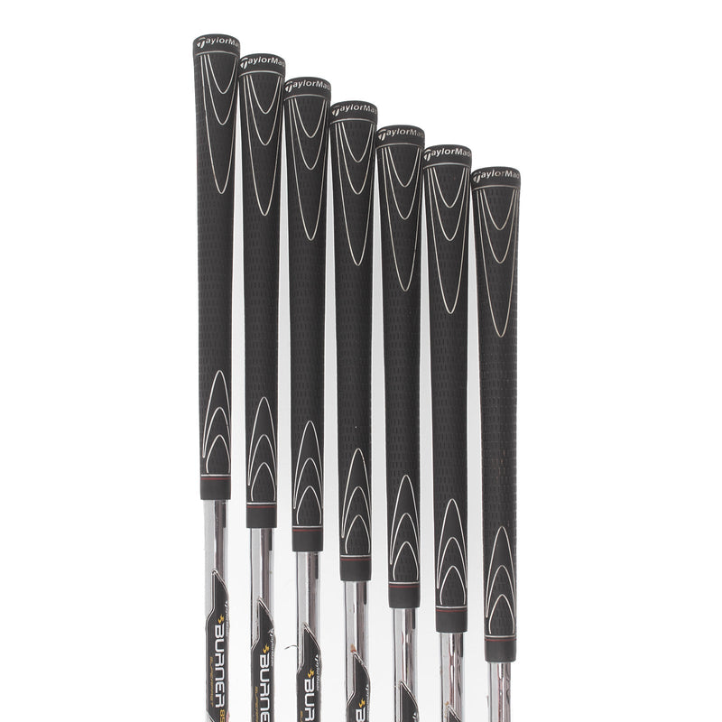 TaylorMade Burner Superlaunch Steel Mens Right Hand Irons 4-PW Regular - steel