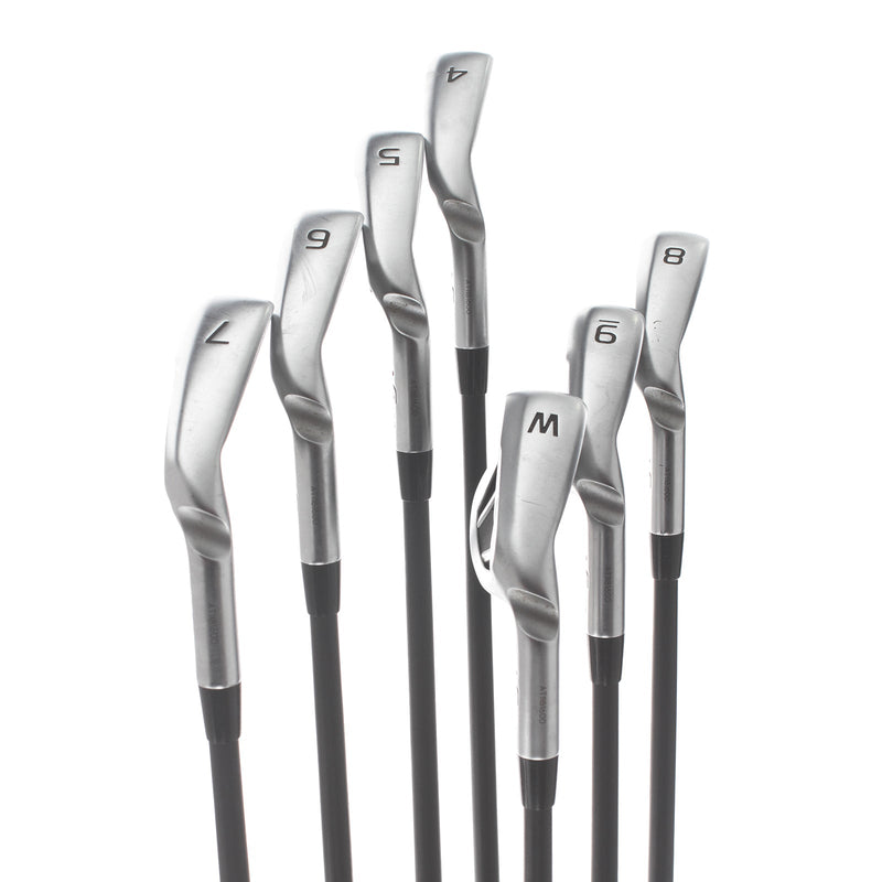 Ping G-430 Graphite Mens Right Hand Red Dot Irons 4-PW 1* Flat Regular - Alta CB Awt