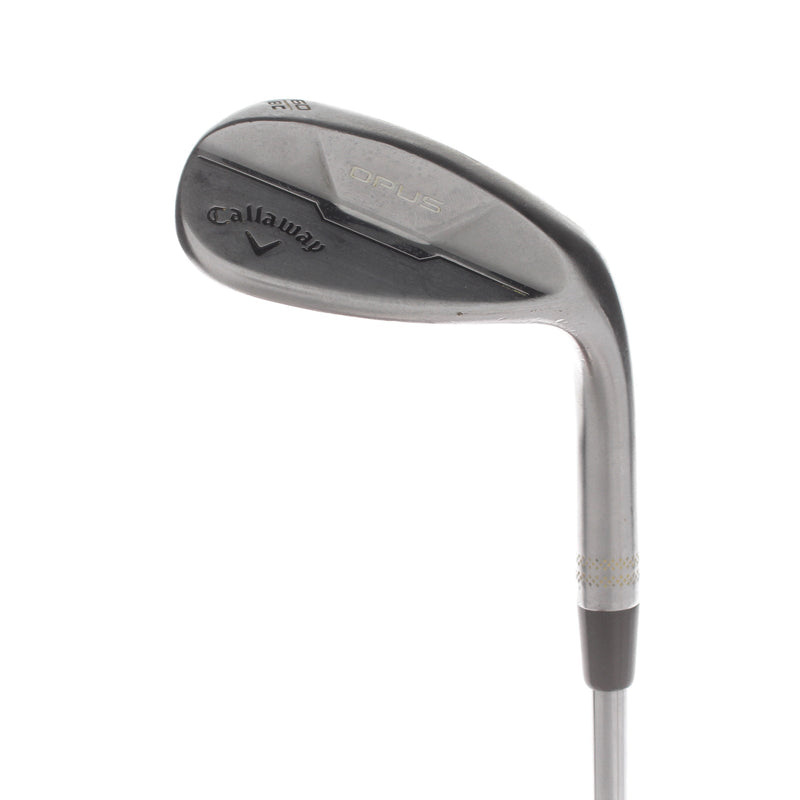 Callaway Opus Steel Mens Right Hand Lob Wedge 60* 2* Upright 8 Bounce C Grind Wedge Flex - Dynamic Gold 115g