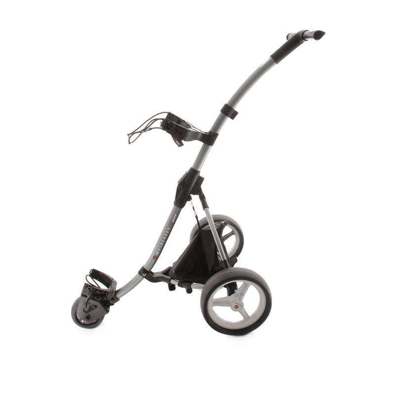 Motocaddy S1 Lite 3-Wheel Push/Pull Trolley - Silver/Black