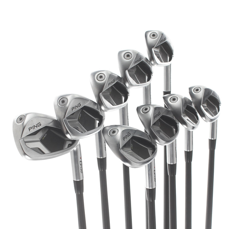 Ping G430 Graphite Mens Right Hand Red Dot 5-PW-GW-SW 1* Flat Stiff - Alta CB Awt