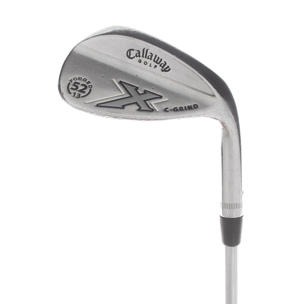 Callaway Forged X Steel Mens Right Hand Gap Wedge Stiff - Steel