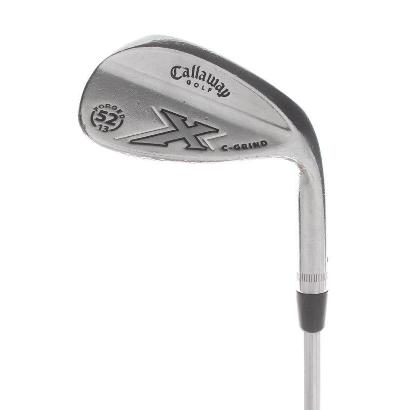 Callaway Forged X Steel Mens Right Hand Gap Wedge Stiff - Steel