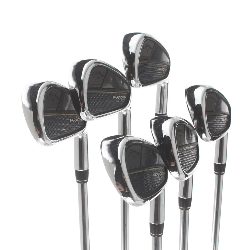 Callaway Paradyme Steel Mens Right Hand Irons 5-PW Extra Stiff - Elevate115g