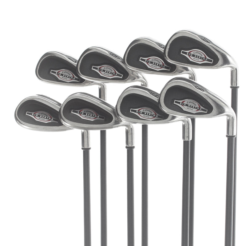 Callaway Big Bertha Graphite Mens Right Hand Irons 4-SW Regular - RCH 75g