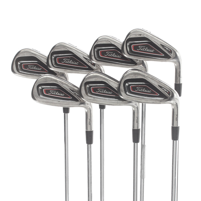 Titleist AP-1716 Steel Mens Right Hand Irons 5-GW Regular - True Temper 90g