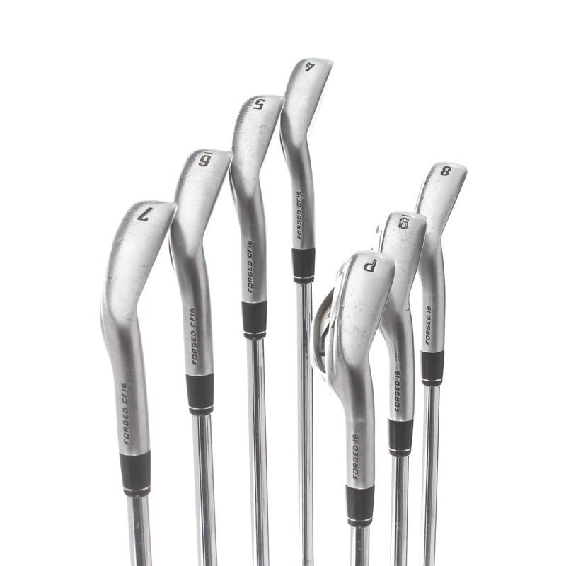 Callaway Apex CF 16 Steel Mens Right Hand Irons 4-PW Stiff - KBS Tour 120 g