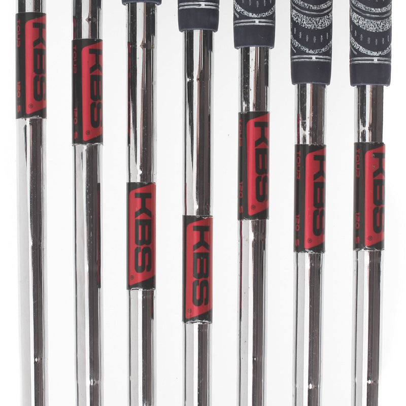 Callaway Apex CF 16 Steel Mens Right Hand Irons 4-PW Stiff - KBS Tour 120 g