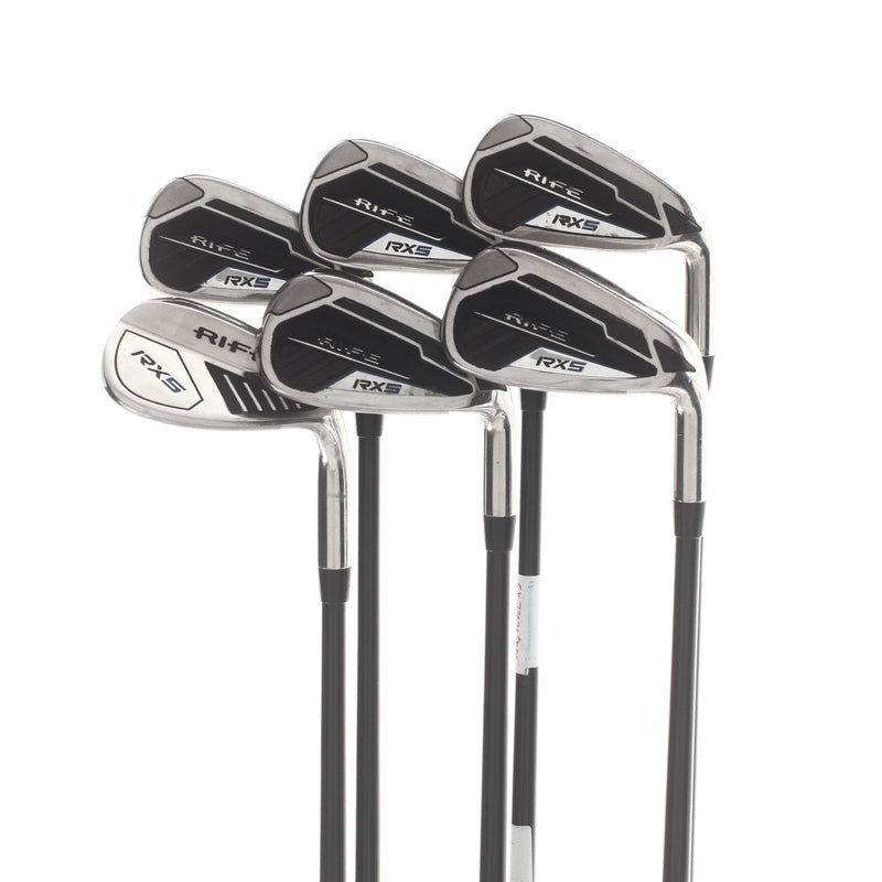 Rife RX-5 Steel Mens Right Hand Irons 6-SW Regular - RX-5 Graphite