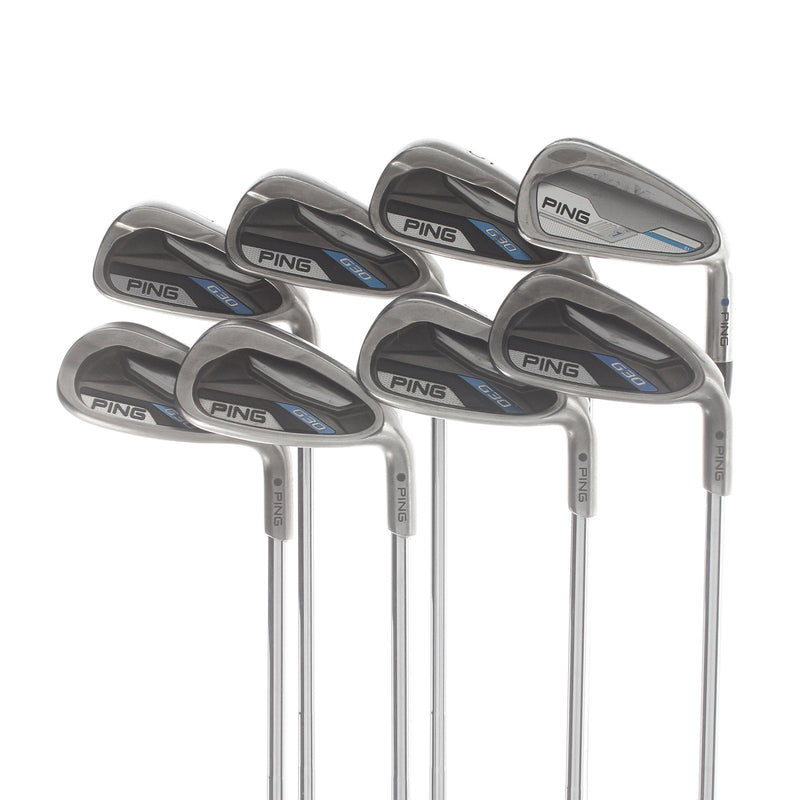 Ping G30 Steel Mens Right Hand Irons 4-SW Stiff - Ping CFS