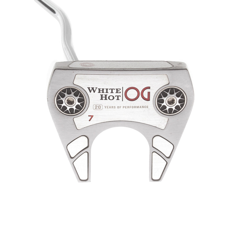 Odyssey White Hot OG Mens Left Hand Putter 34" Mallet - Odyssey