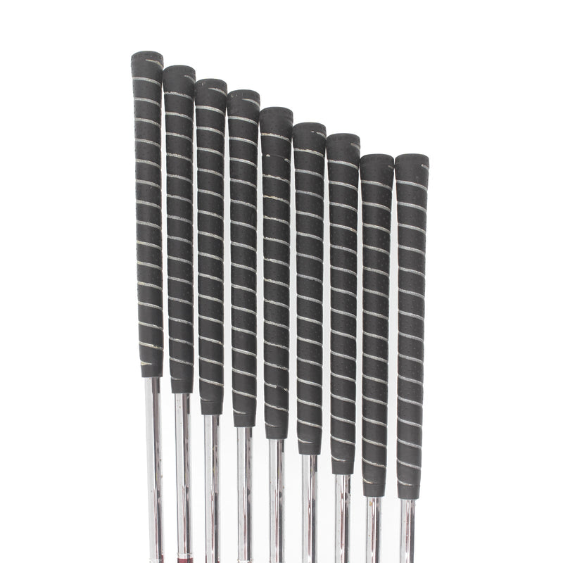 Wilson Fat Shafts Steel Mens Right Hand Irons 3-SW Regular - Fat Shafts Fluid Feel