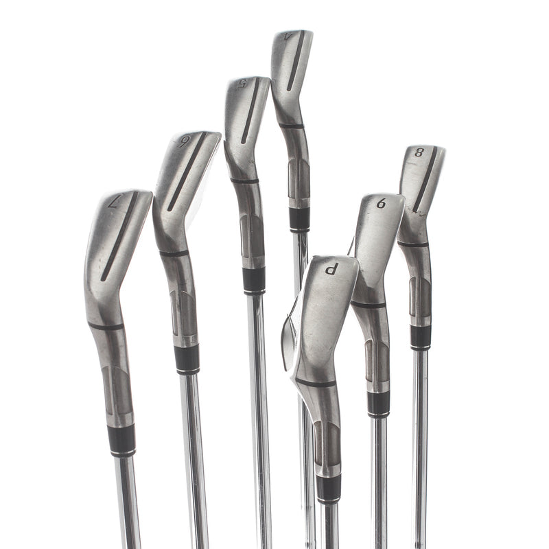 TaylorMade Stealth Steel Mens Right Hand Irons 4-PW Stiff - KBS tour Lite