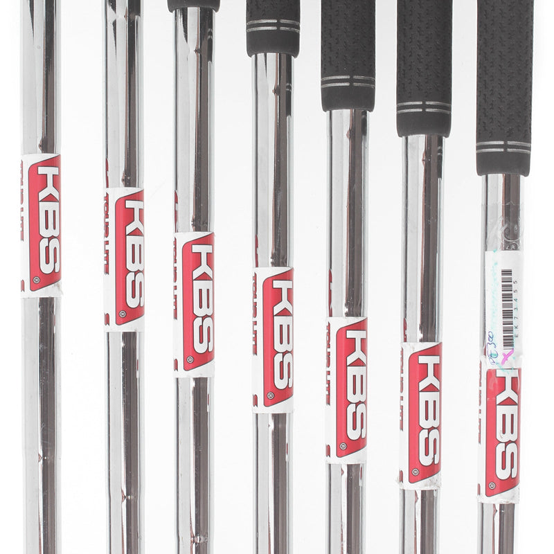 TaylorMade Stealth Steel Mens Right Hand Irons 4-PW Stiff - KBS tour Lite