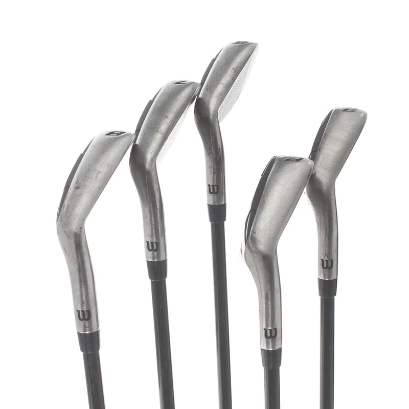Wilson X31 Graphite Mens Right Hand Irons 6-PW Uniflex - Wilson Firestick