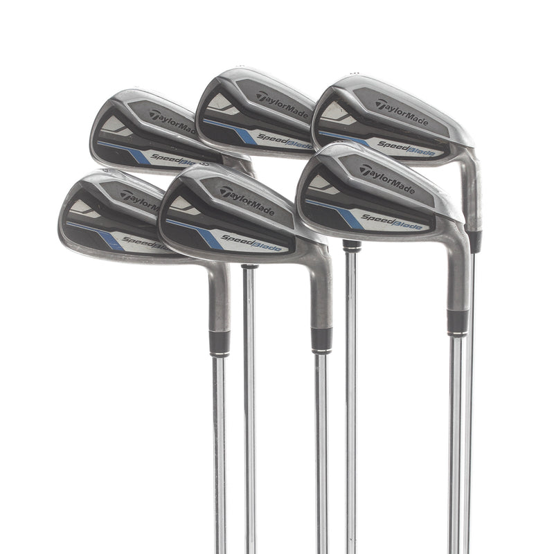 TaylorMade Speedblade Steel Mens Right Hand Irons 5-PW Stiff - Speedblade 85
